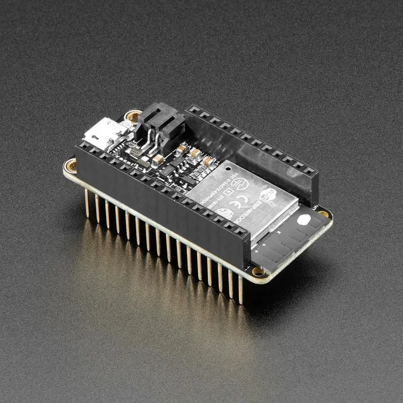 Assembled Adafruit HUZZAH32 – ESP32 Feather Board - with Stacking Headers