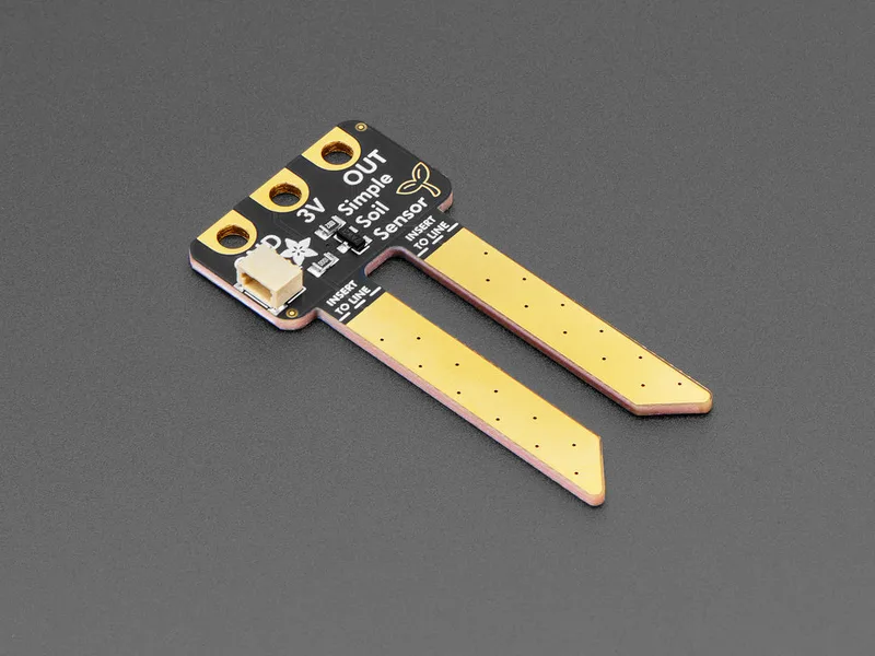 Adafruit シンプル土壌水分センサ