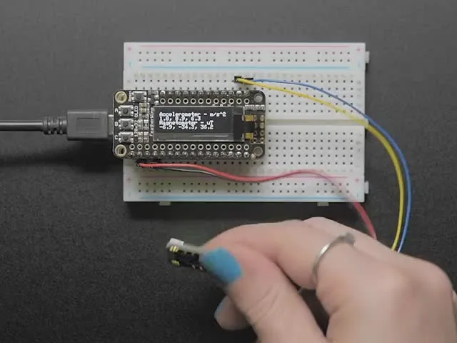 Adafruit LSM303AGR Accelerometer Magnetometer - STEMMA QT Qwiic