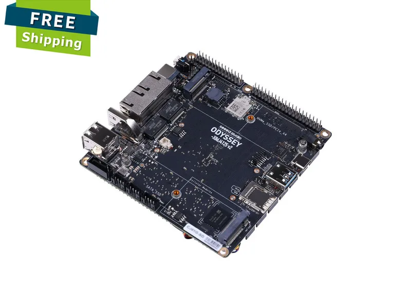 ODYSSEY - X86J4125864 v2 -  with 64GB eMMC, Linux and RP2040 Core