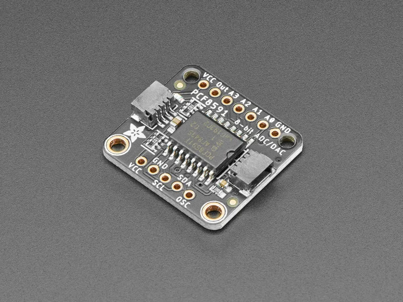 STEMMA QT/Qwiic互換 PCF8591搭載 アナログ入出力モジュール