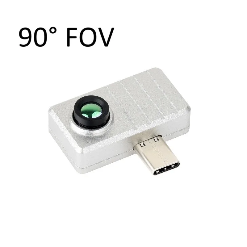 USB Type-C接続 サーマルカメラ 90°FOV