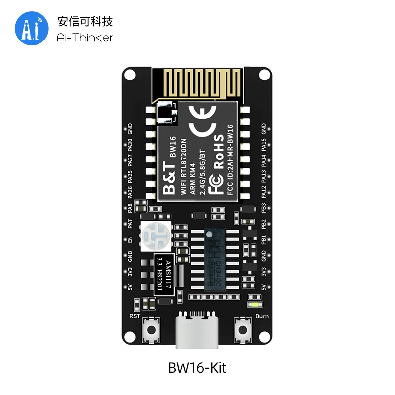 AI-Thinker BW16 RTL8720DN Development Board