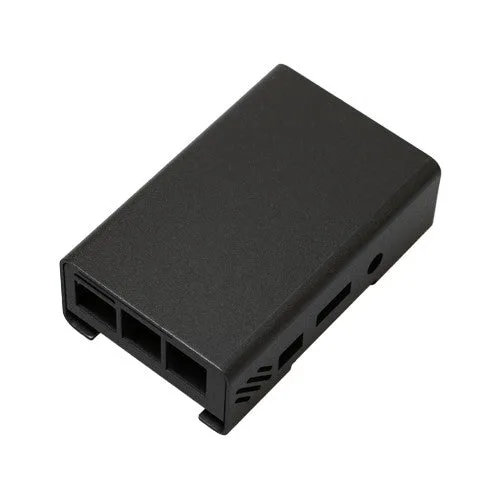ファン付きアルミ製Raspberry Pi用ケース（黒）--販売終了