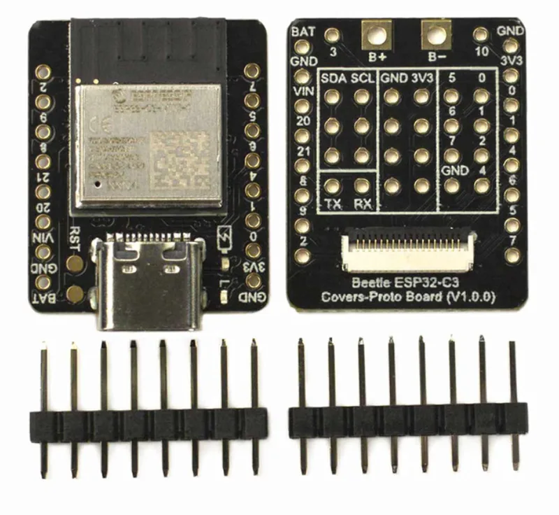 DFRobot Beetle ESP32-C3（RISC-V コア開発ボード）