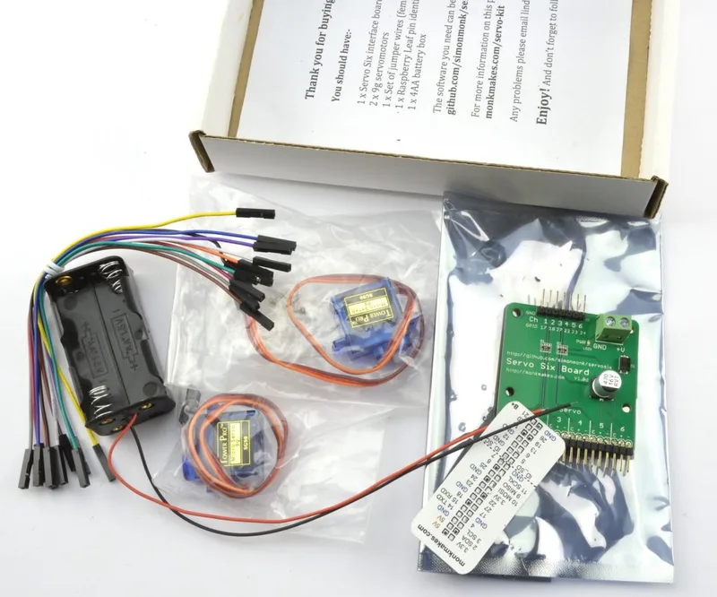 Servo Kit for Raspberry Pi