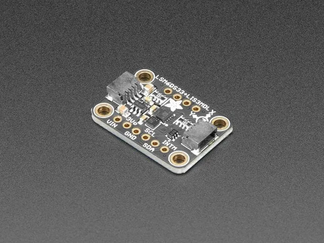 Adafruit LSM6DS33 + LIS3MDL - 9 DoF IMU with Accel / Gyro / Mag