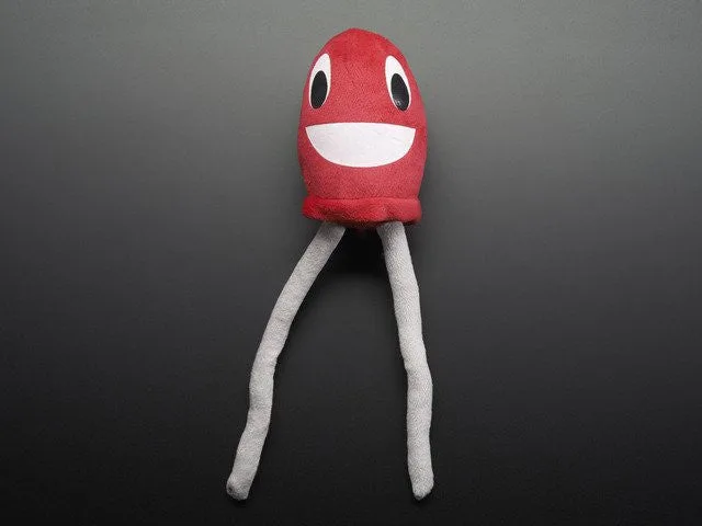 Ruby the Red LED - Circuit Playground Plushie