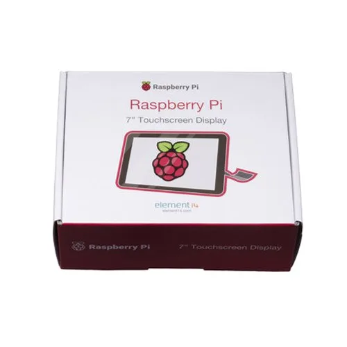 Raspberry Pi用 7インチ タッチスクリーン付き液晶ディスプレイ（Element14製）--在庫限り