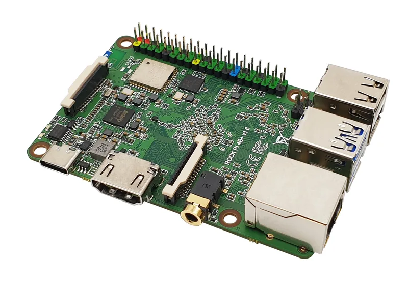 ROCK 4 Model A+ - Board only (without WLAN / Bluetooth)