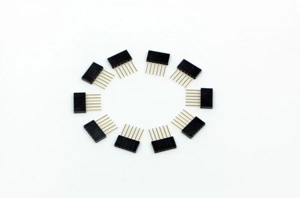 Arduino Stackable Header - 6 Pin 10-Pack