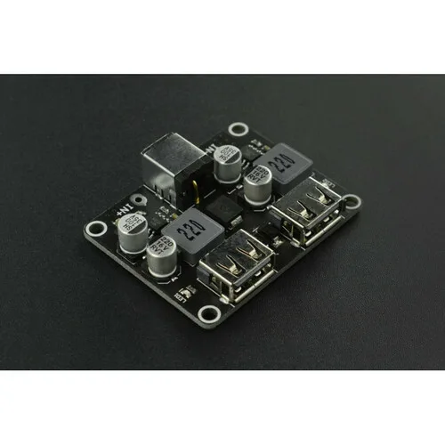 2-way Fast Charge Buck Module (Compatible with Raspberry Pi 4B &amp; Jetson Nano)