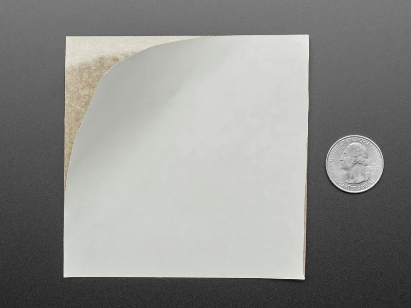 Nylon Fabric Squares with Conductive Adhesive 10cm x 10cm - 3 pack