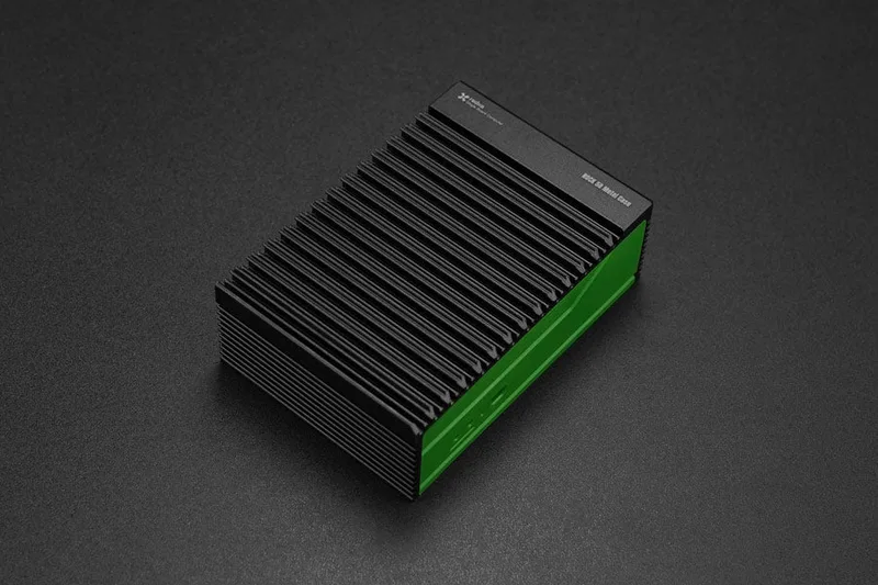 Metal Cooling Case for ROCK Pi 5B ARM Single Board Computer