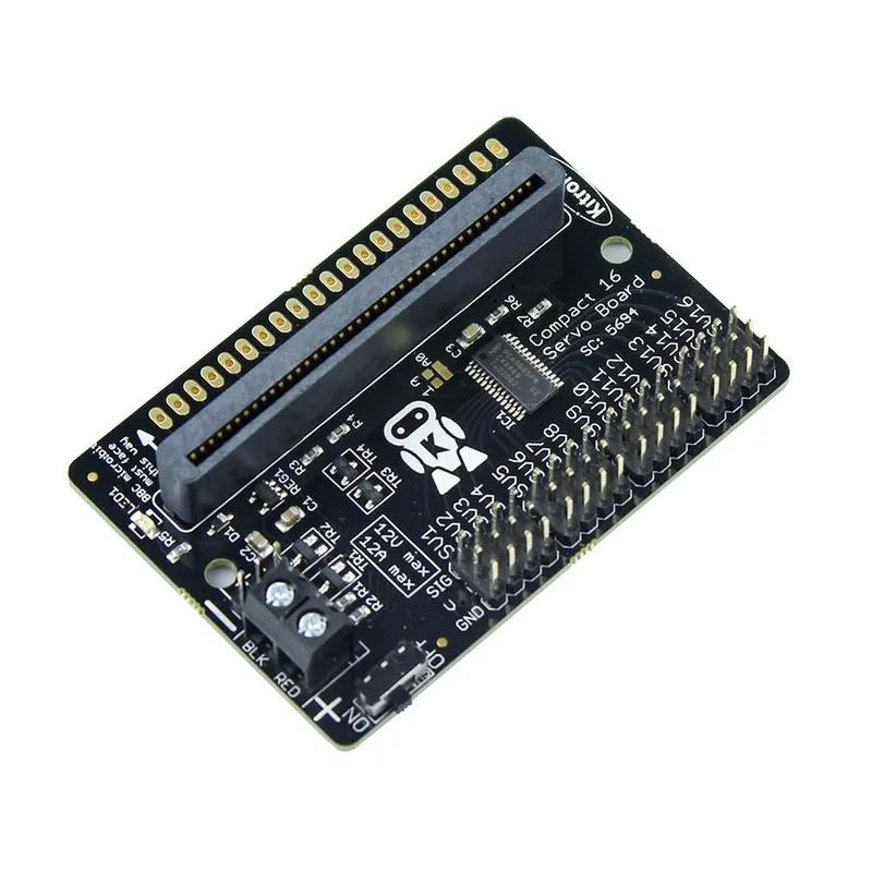 micro:bit用小型16サーボドライバボード