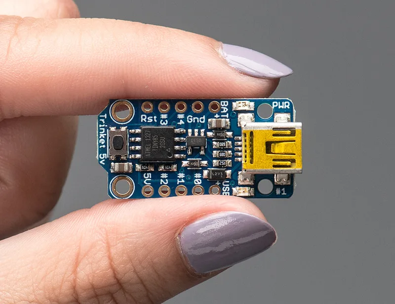Adafruit Trinket - Mini Microcontroller - 5V Logic -