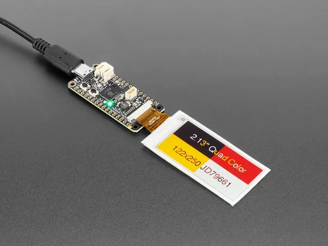 2.13" 250x122 Quad-Color eInk / ePaper - Bare Display