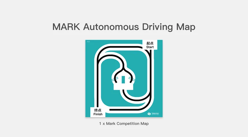 Autonomous Driving Map for Make a Robot Kit