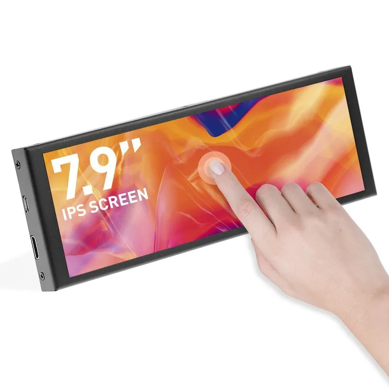 Elecrow 7.9inch Long Strip Display 400*1280 IPS Touch Screen Portable Monitor Kit