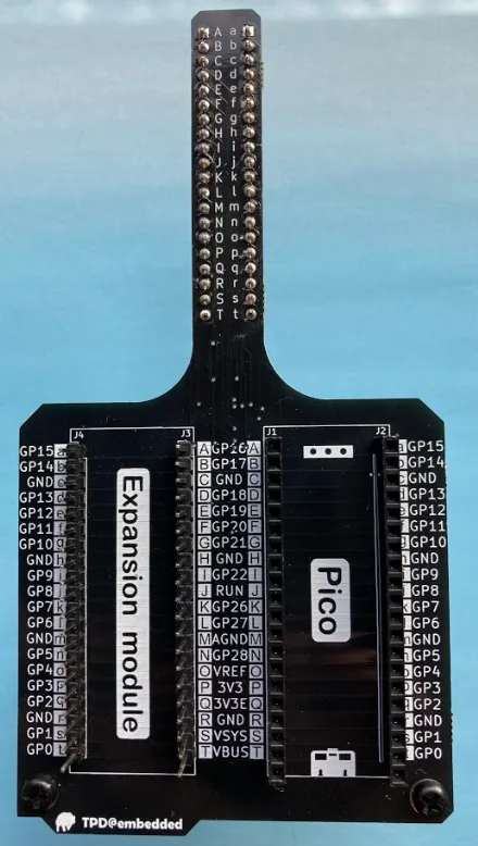 Raspberry Pi Pico 用拡張ボード＋ブレッドボード変換基板--販売終了