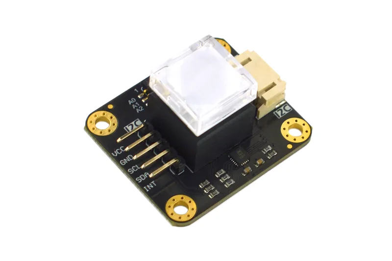 Explore Interactive Arduino Projects with I2C RGB LED Button Module!