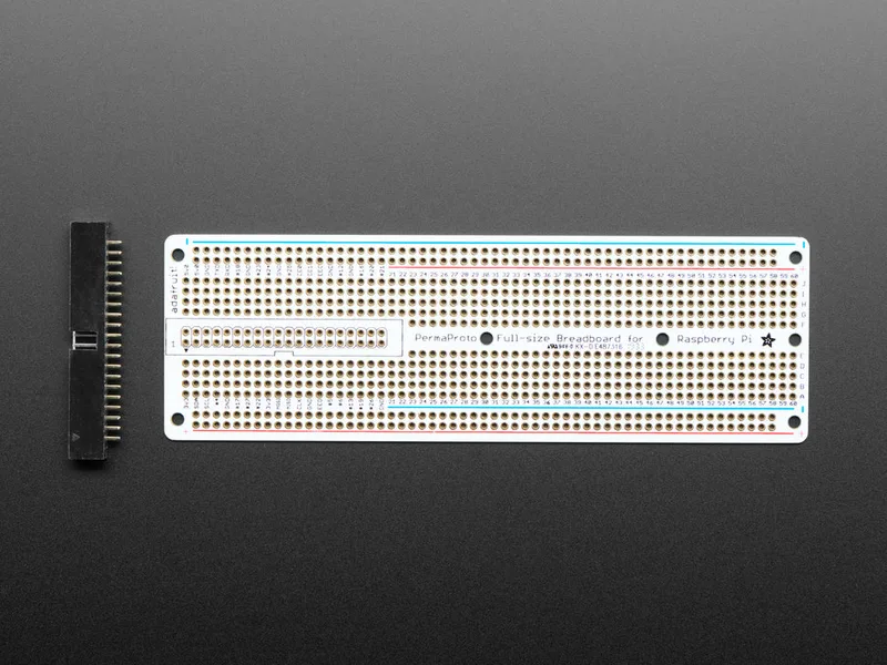 Adafruit Perma-Proto 40-Pin Raspberry Pi Breadboard PCB Kit with 2x20 Header