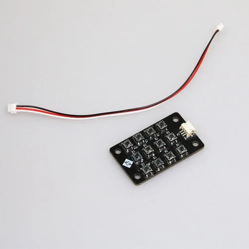 micro:bit用ボタンパネル（コネクタータイプ）