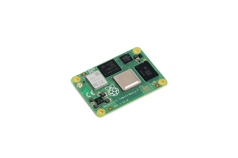 Raspberry Pi Compute Module 4 (CM4) | 2/4/8GB RAM, 16/32GB eMMC, 2.4/5.0GHz Wi-Fi & Bluetooth 5.0