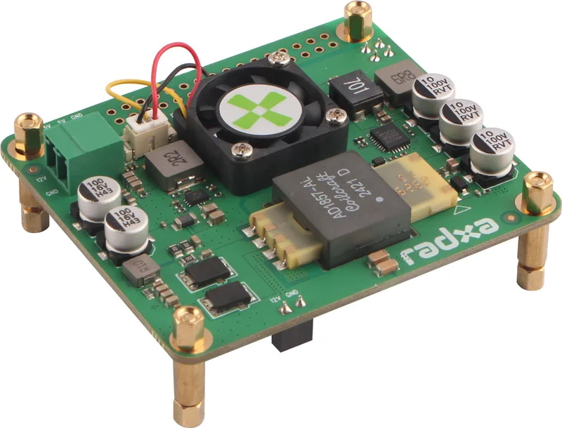 RADXA 25W PoE+ HAT for Radxa X4 1