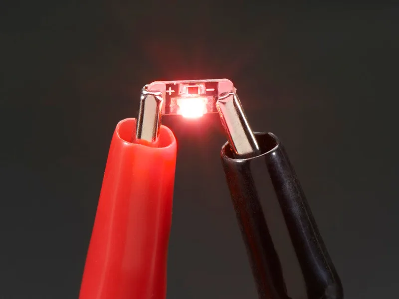 Adafruit LED Sequins - Rose Pink - Pack of 5
