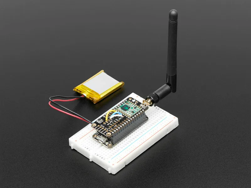 Adafruit LoRa Radio FeatherWing - RFM95W 433 MHz RadioFruit