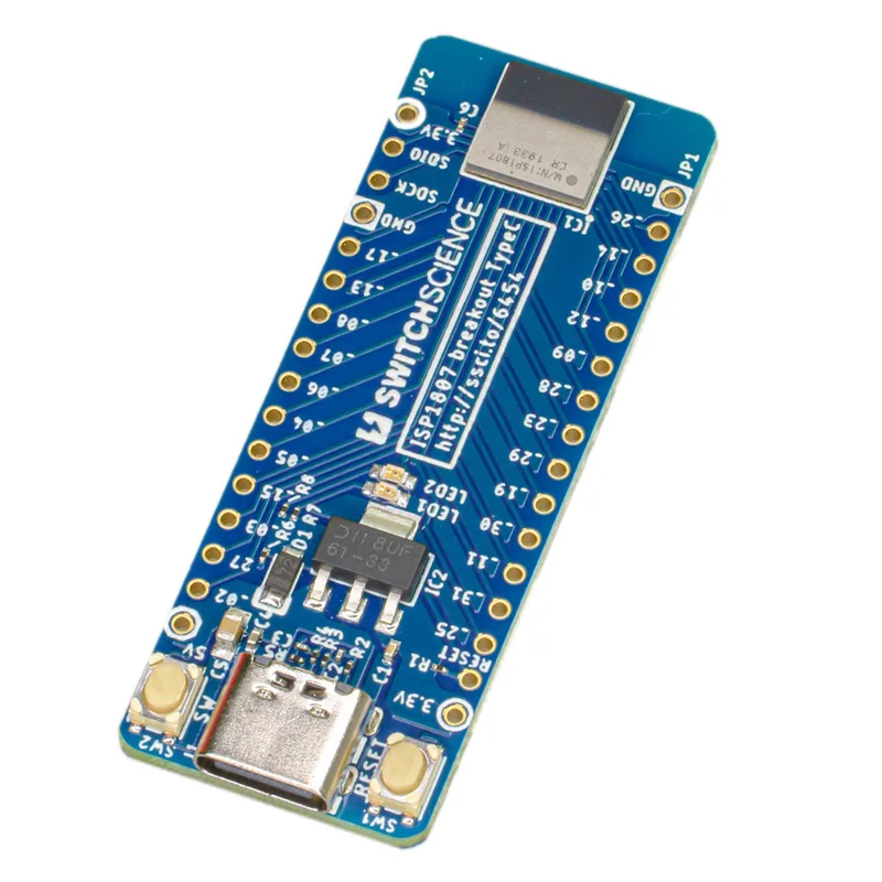 スイッチサイエンス ISP1807搭載 nRF52840開発ボード（USB Type-C）