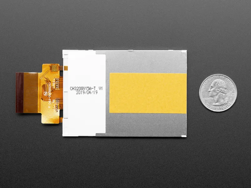 3.2" TFT Display with Resistive Touchscreen
