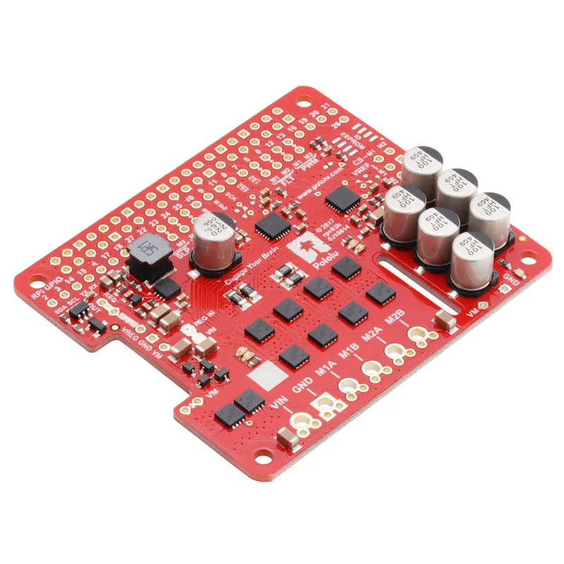 Pololu Dual G2 High-Power Motor Driver for Raspberry Pi