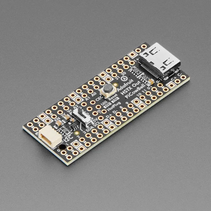 Adafruit PiCowBell HSTX DVI Output for Pico - Works with HDMI Displays