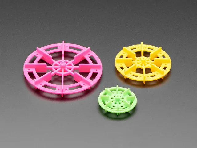 Paddle Wheel Pack for TT Gearbox Motor