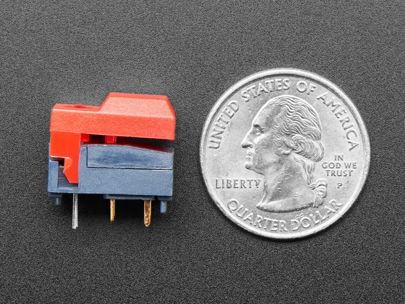 Step Switch with LED - Three Pack of Red Plastic with Red LED PB86-A1