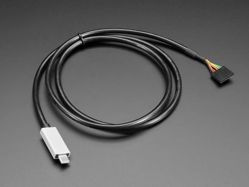 FTDI Serial TTL-232 USB Type C Cable 5V Power / 3.3V Logic