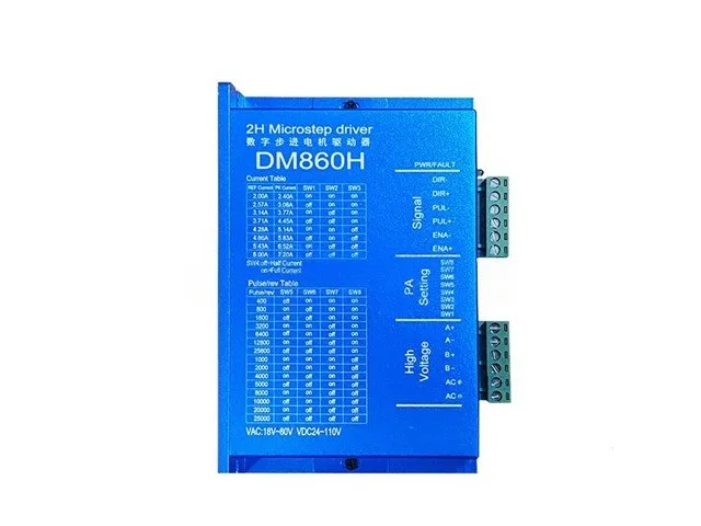 HKD STEPPER DRIVE+FAN DM860H BL