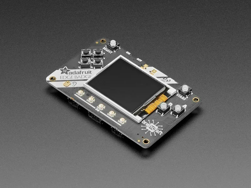 Adafruit EdgeBadge - TensorFlow Lite for Microcontrollers