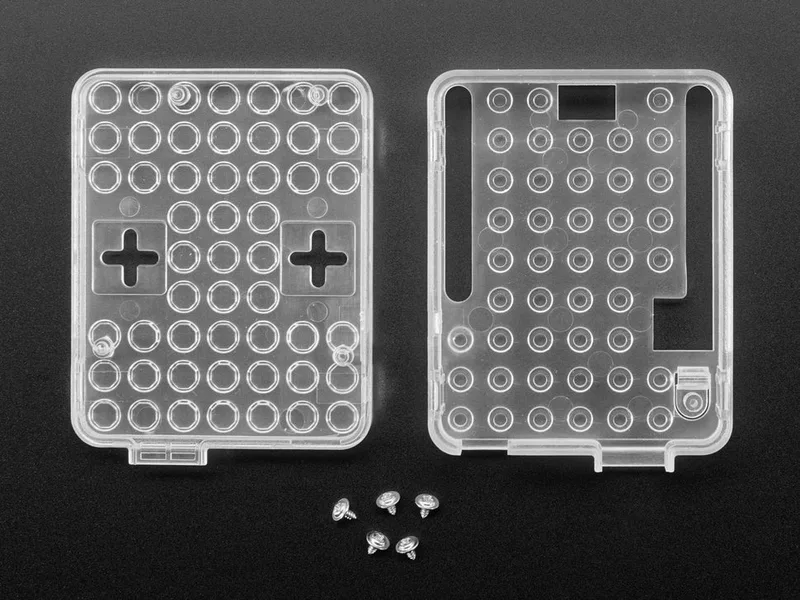 Plastic Translucent Enclosure for Metro or Arduino LEGO Compatible