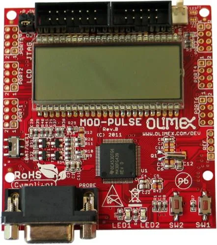 MSP430FG439 development board for Heart-Rate and pulsioximeter
