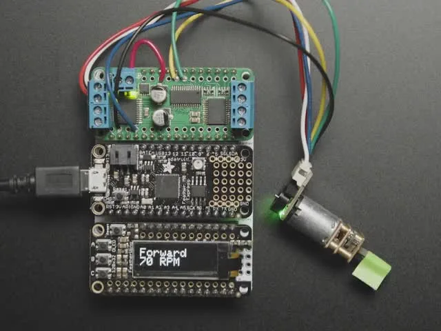 N20 DC Motor with Magnetic Encoder - 6V with 1:150 Gear Ratio