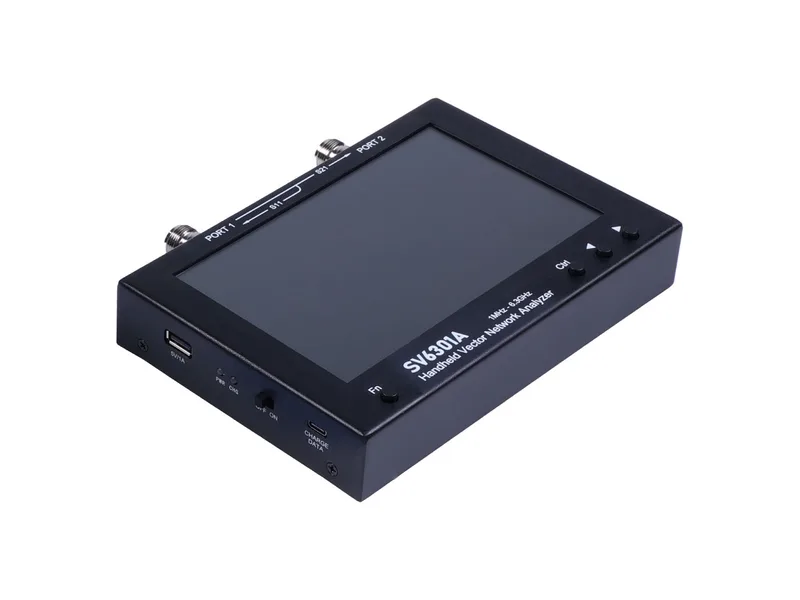 Chelegance JNCRadio SV6301A – 6.3G VNA WITH 7” CAPA,CITIVE TOUCHSCREEN, PowerOut -40dBm ~ -10dBm, PowerIn -100dBm(MAX), 8GB TF card