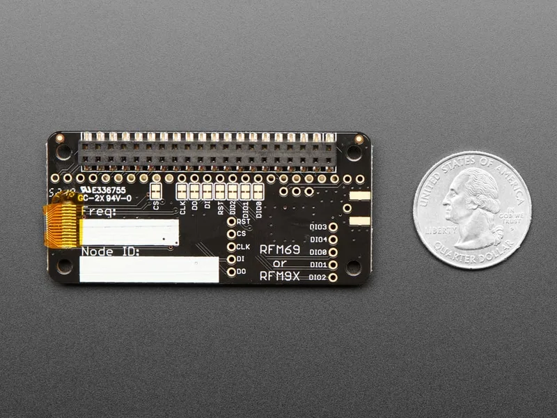 Adafruit LoRa Radio Bonnet with OLED - RFM95W @ 915MHz RadioFruit