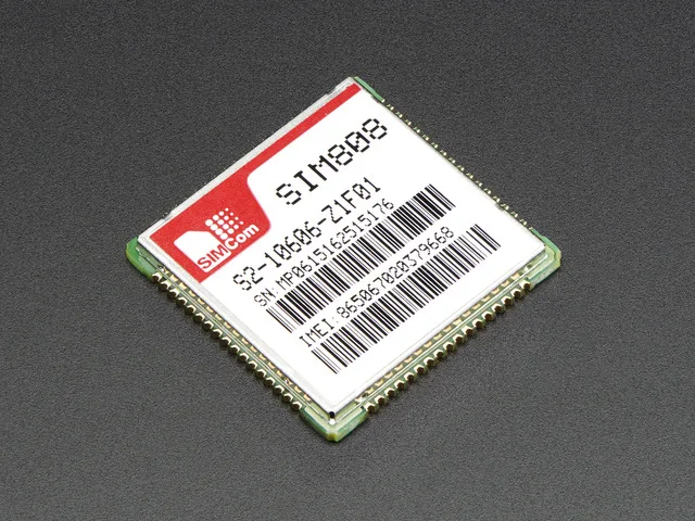 SIM808 GSM + GPRS + GPS Cellular Module