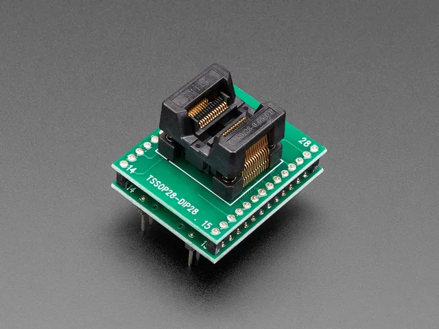 SMT Test Socket - TSSOP-28 Breakout