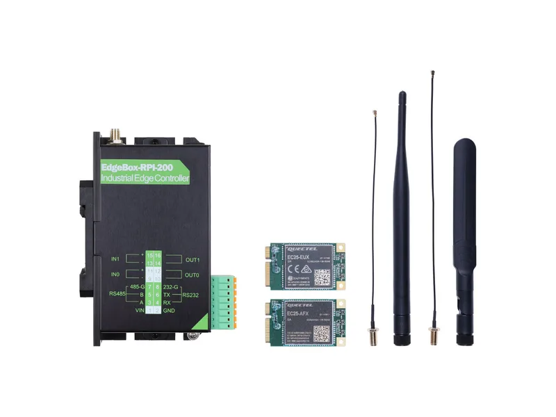 EdgeBox-RPI-200 Series & Optional Accessories