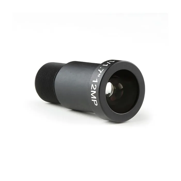 Raspberry Pi® M12 Lens, 12 Megapixel, 8mm, portrait lens ~56 deg FOV