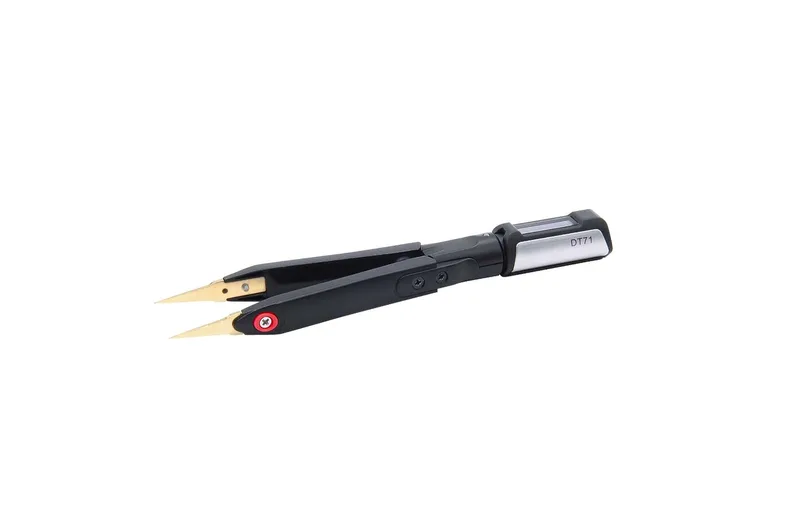 DT71 Mini Digital Tweezers - LCR/ ESR Meter, Multimeter, SMD Tester with Built-in Micro Signal Generator